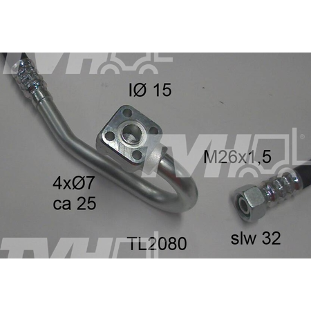 Produktbild von Hydraulikschlauch Mit Armatur