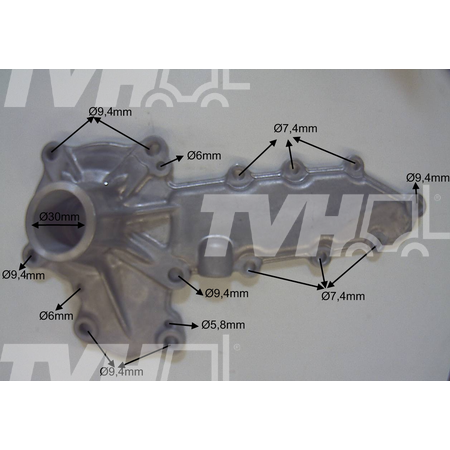 Produktbild von Wasserpumpengehaeuse