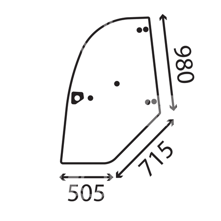 Produktbild von Glasscheibe