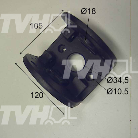 Produktbild von Tiller Handle Socket
