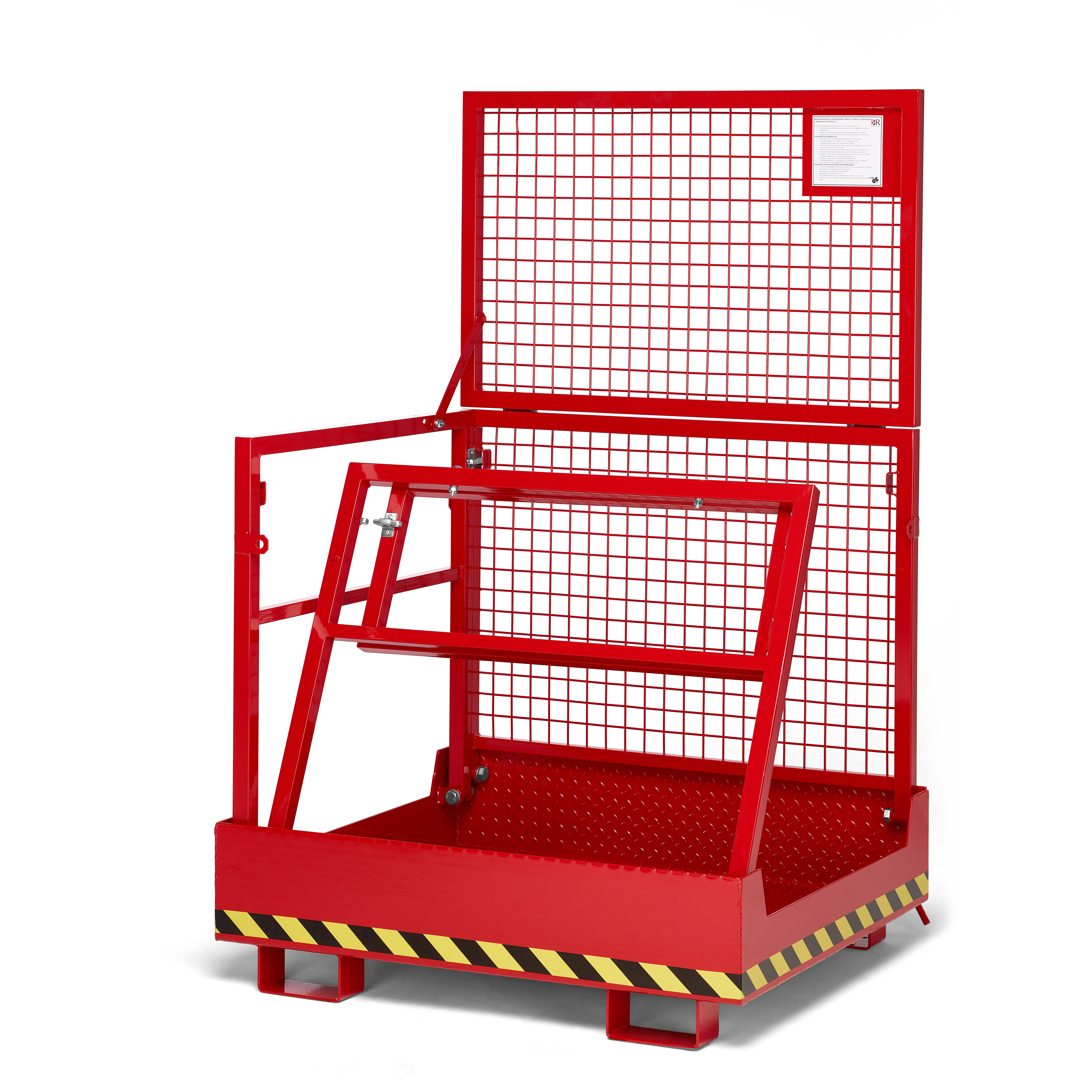 Arbeitskorb-RAK-compact-RAL-3000-Solo