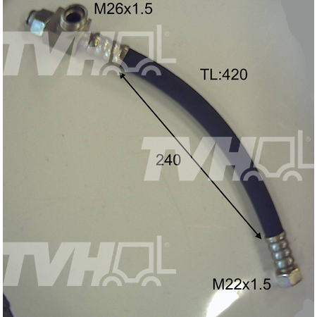 Produktbild von Hydraulikschlauch Mit Armatur