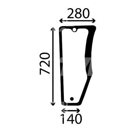 Produktbild von Glasscheibe