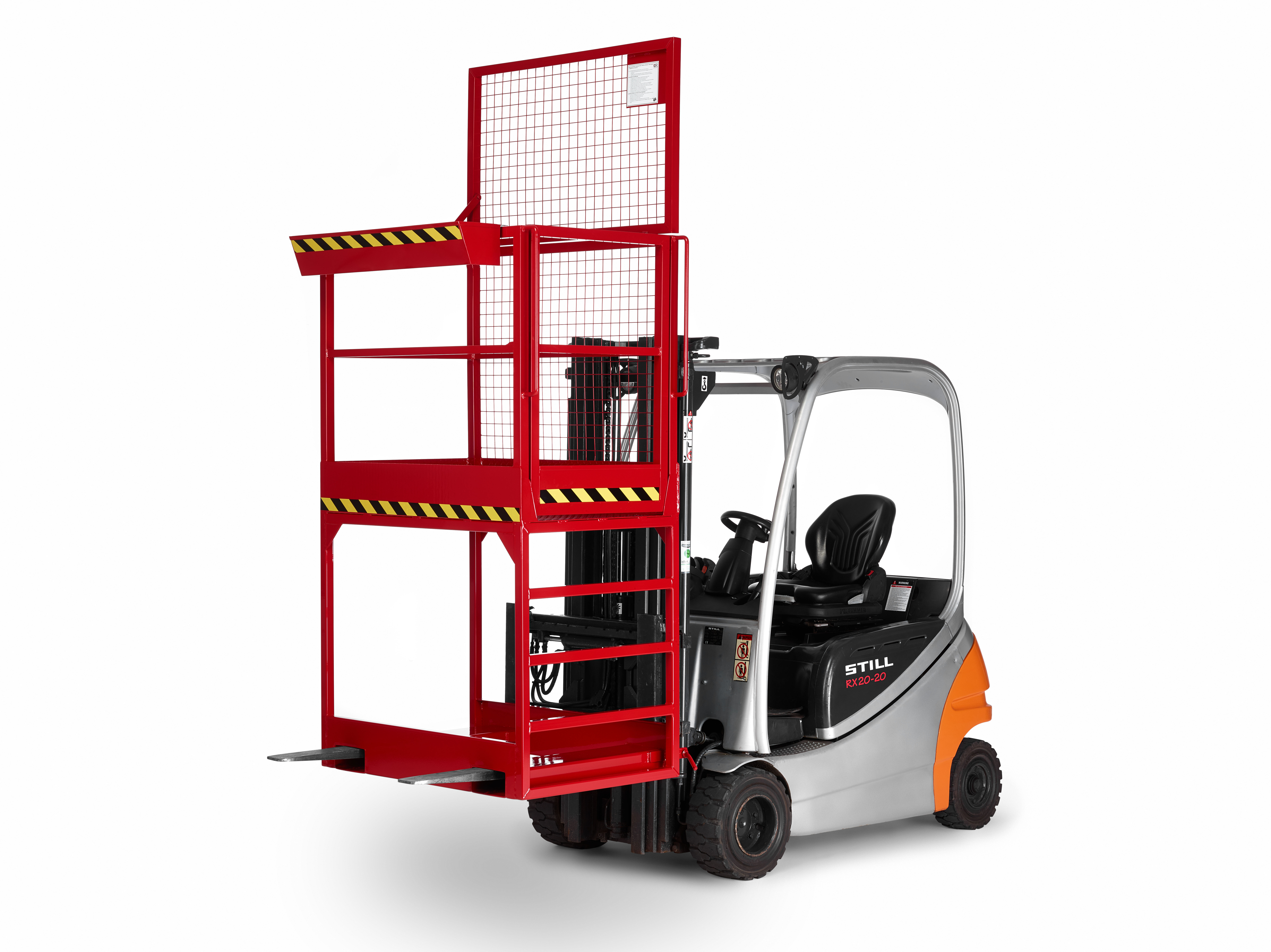 Arbeitskorb-RAK-high-RAL-3000 Arbeitskorb RAK-high