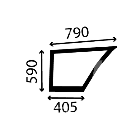 Produktbild von Glasscheibe