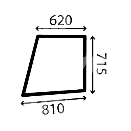 Produktbild von Glasscheibe