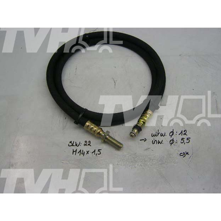 Hydraulikschlauch Mit Armatur Produktbild von Hydraulikschlauch Mit Armatur
