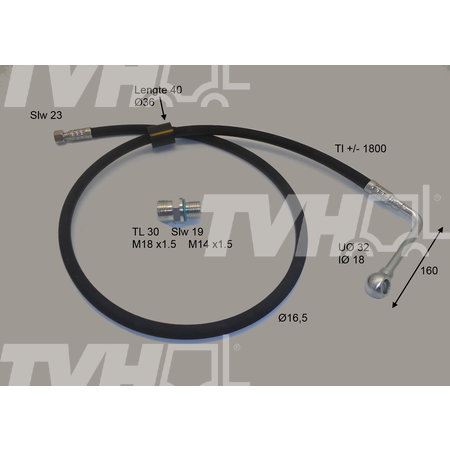 Produktbild von Hydraulikschlauch Mit Armatur