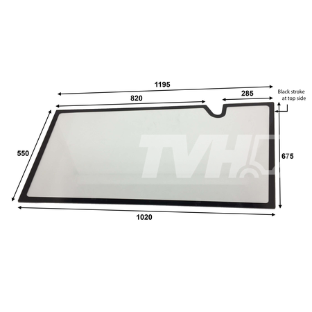 Produktbild von Glasscheibe