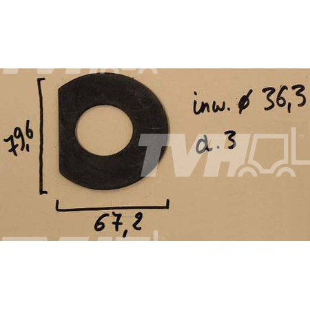 Produktbild von Gummischeibe