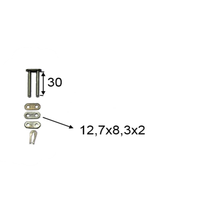 Produktbild von Kettenschloss