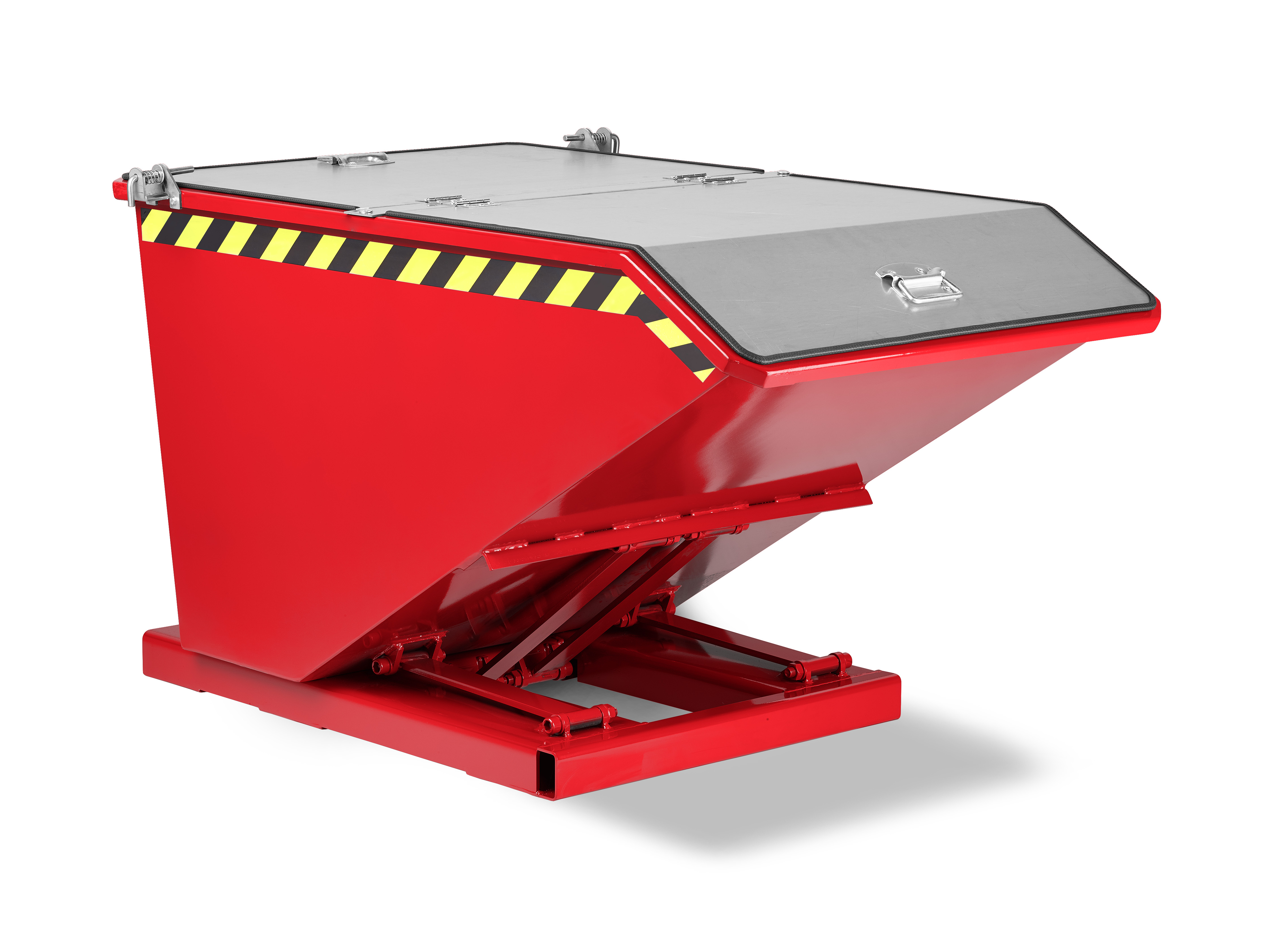 Muldenkipper-RTK-RAL-3000-Solo-mit-Deckel